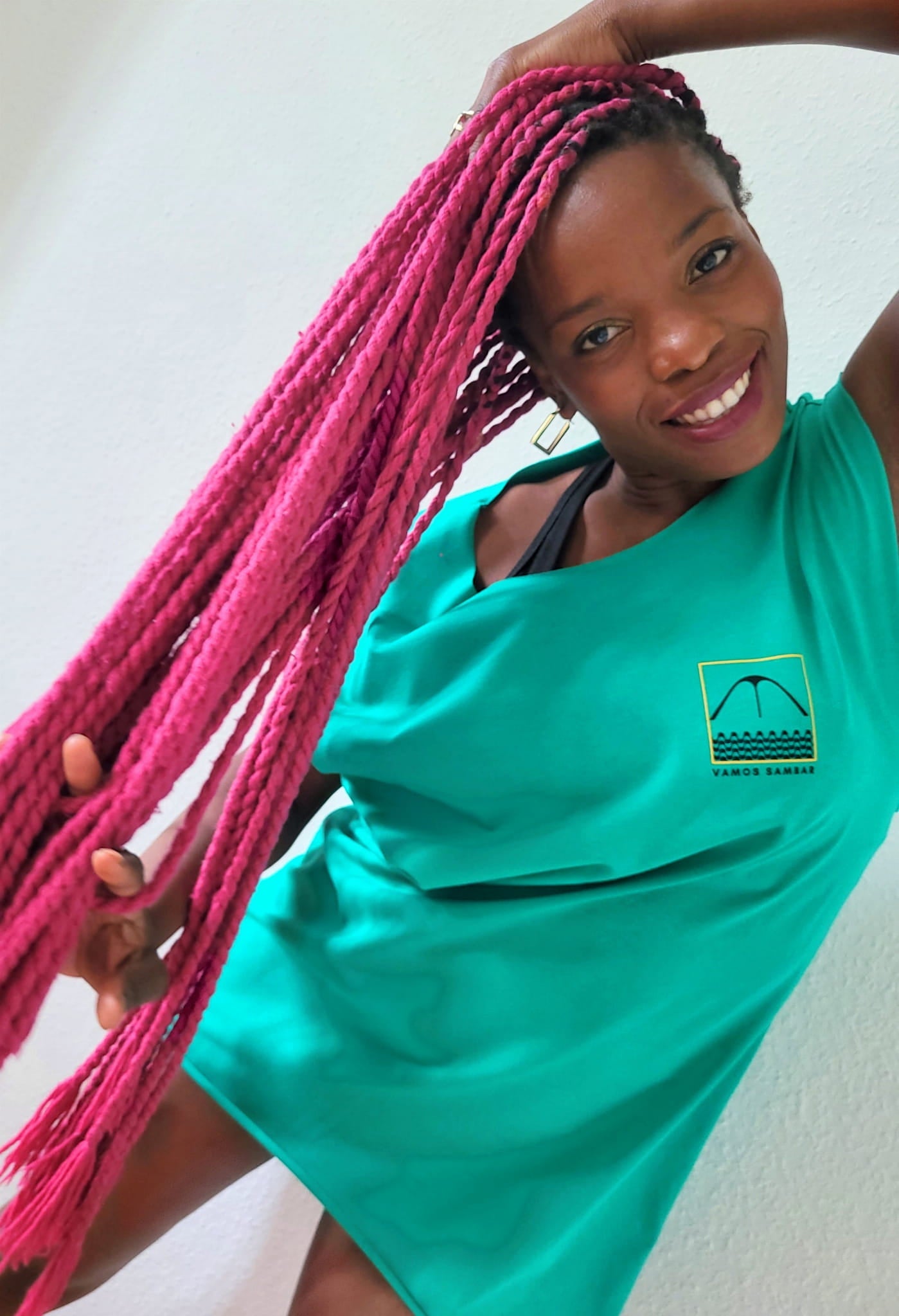 Sleeveless T-shirt SAPUCAI Green